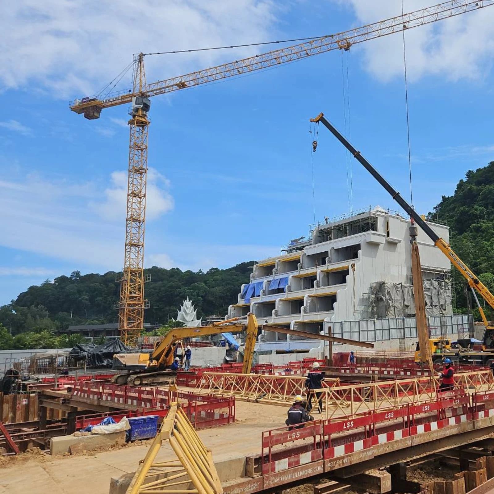 The Residences at InterContinental Phuket Resort — construction progress, 7 July 2026 · view 1